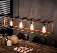 Hanglamp bar 4-lichts a &euro;139,-