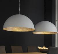 Hanglamp shell white 2-lichts 70cm a &euro;539,-